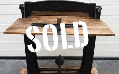 Nut- und Perforiermaschine Max Mohrstedt